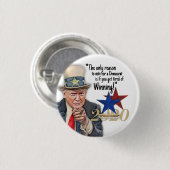 Funny Trump Meme Ronde Button 3,2 Cm (Voorkant /achterkant)