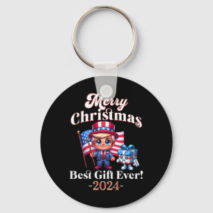  Funny Trump Merry Christmas Beste Cadeau E Sleutelhanger