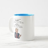 Funny Trump Terrible Grandpa coffee Mug Coffee Cup (Devant gauche)