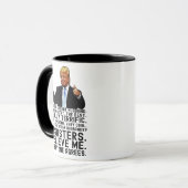 Funny Trump Vaderdag Gift for Husband Mok (Voorkant links)