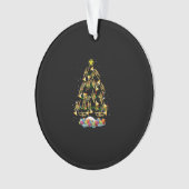 Funny Trumpet Christmas Tree Ornamy Music Band (devant)