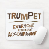 Funny Trumpet Gift Muismat (Met muis)