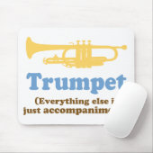 Funny Trumpet Joke Muismat (Met muis)