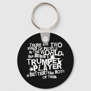 Funny Trumpet Joke Music Gift Sleutelhanger