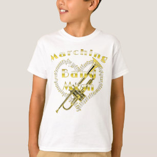 Funny Trumpet Marching Band Mam T-shirt