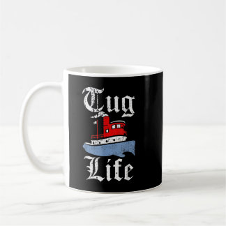 Funny Tugboat TUG LIFE-sleepboot Koffiemok