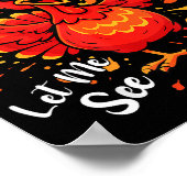 Funny Turkey Gravy Beans And Rolls Cerole Thanksgi Poster (Hoek)