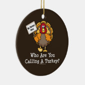 Funny Turkey Ornament (Rechts)