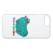 Funny Turquoise Ram Chinees Jaar Zodiac iPhone Case-Mate iPhone Case (Achterkant (Horizontaal))