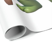 Funny Turtle Hiking Graphic Camping Lover Adventur Cadeaupapier (Rol Hoek)