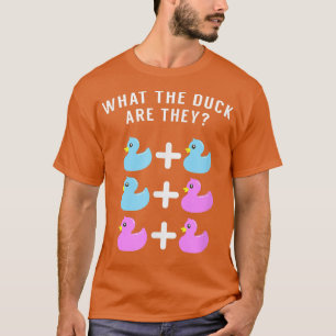Funny Twins Gender onthullen wat de Duck is T-shirt