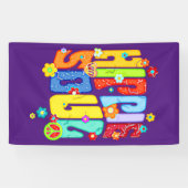 Funny Typography - HIPPIE SOUL 1 Spandoek (Horizontaal)