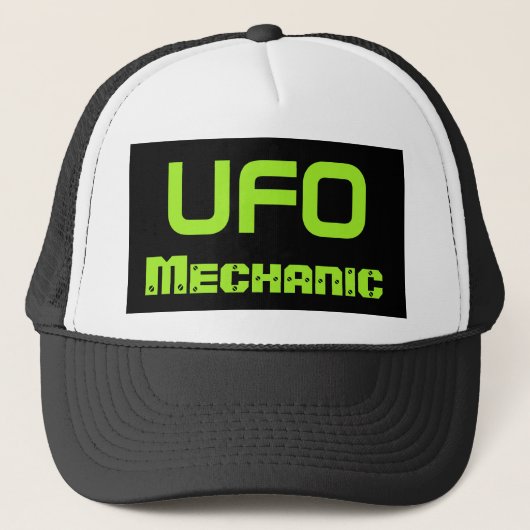 Funny UFO Alien Mannen Mechanic Pet Gift (Voorkant)