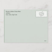 Funny Ugly KerstSweater Feestdagenkaart (Achterkant)