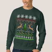 Funny Ugly KerstSweater Theme Trui (Voorkant)