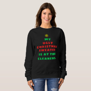 Funny Ugly KerstSweatshirt Trui