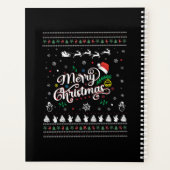Funny Ugly Merry Kerstmis Planner (Achterkant)