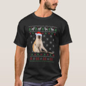 Funny Ugly Sweater Xmas Animals T-shirt (Voorkant)