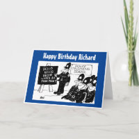 Funny UK Police Training School Greetday Birthday