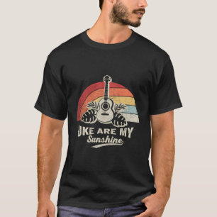 Funny Ukulele Shirt Retro Muzikant Uke Ukulele Pla