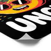 Funny Uncle Design For Uncle Men First Time Uncle  Poster (Hoek)