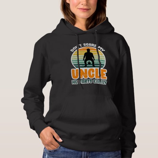 Funny uncle  idea for uncle hoodie (Voorkant)