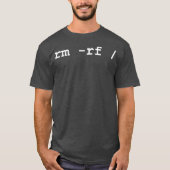 Funny Uni Linu Programmer Sys Admin Shell Script T-shirt (Voorkant)