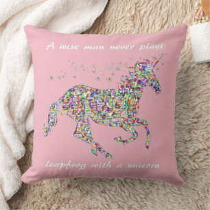 Funny Unicorn Coussin