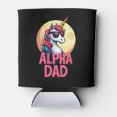 Funny Unicorn Dad Laufey Men Father's Day Christma Blikjeskoeler (Voorkant)