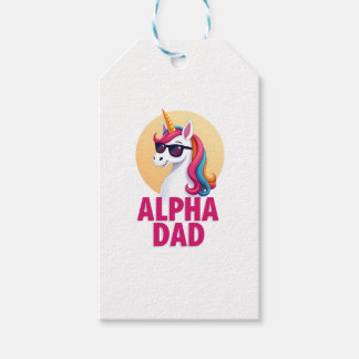Funny Unicorn Dad Laufey Men Father's Day Christma Cadeaulabel