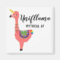 Funny Unicorn Flamingo Llama Inspiring Unifllama