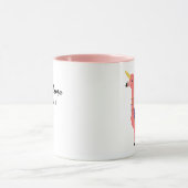 Funny Unicorn Flamingo Llama Inspiring Unifllama Mok (Midden)