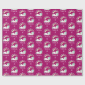 Funny Unicorn Gezegde Magical AF Cadeaupapier (Vlak)