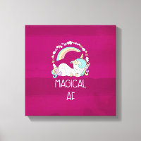 Funny Unicorn Gezegde Magical AF