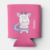 Funny Unicorn, koelbox Blikjeskoeler (Achterkant)