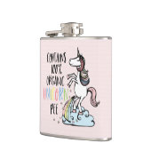 Funny Unicorn - Organic Unicorn Pee Heupfles (Links)
