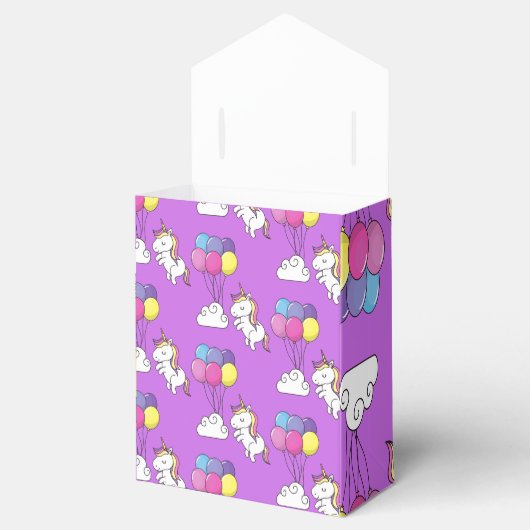 Funny Unicorn Pattern Magic Horse Bedankdoosjes (Geopend)