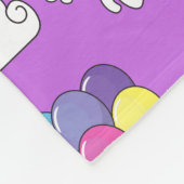 Funny Unicorn Pattern Magic Horse Fleece Deken (Hoek)