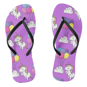 Funny Unicorn Pattern Magic Horse Teenslippers