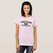 Funny Unicorn University Magical Athletics T-shirt (Devant entier)