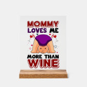 Funny unisex baby nursery Maman amour (Recto)