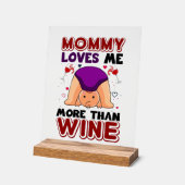 Funny unisex baby nursery Maman amour (Angle)