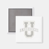 Funny University Of Hard Knocks Affirmation Colleg Magneet (Voorkant / Achterkant)