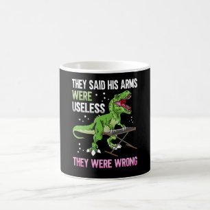 Funny Useless Arms T Rex Pianist Koffiemok