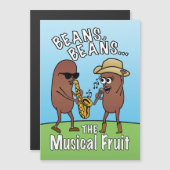 Funny Vaderdag Bean Musical Fruit Joke (Voorkant / Achterkant)