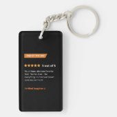 Funny Vaderdag Best Dad Sleutelhanger (achterkant)