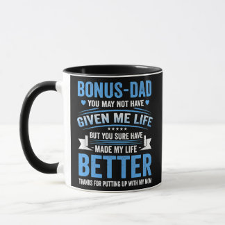 Funny Vaderdag Bonus Pap Gift van dochter Mok