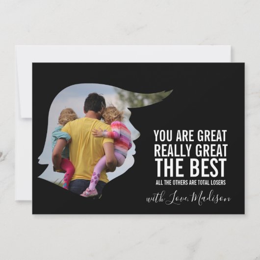 Funny Vaderdag Card Kaart (Voorkant)