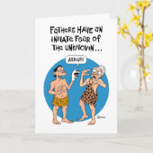 Funny Vaderdag Kaart (Gele Bloem)