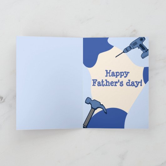 Funny Vaderdag Kaart (Binnen)